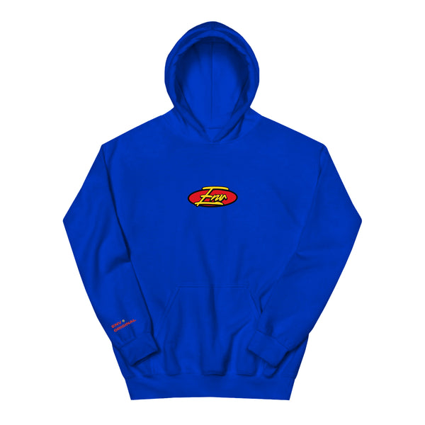 Comic Blue Hoodie